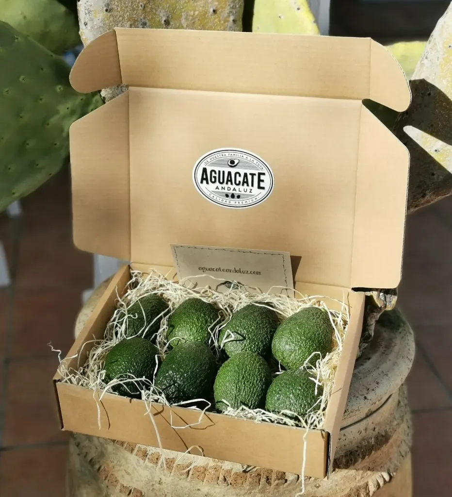 Caja de aguacates